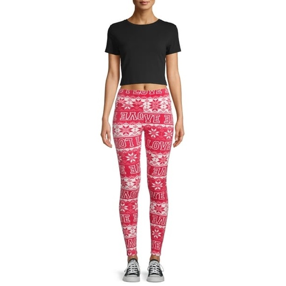 Holiday Velour Leggings - Picture 2 of 9